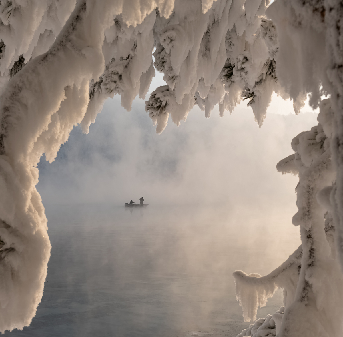 Зимнее окошко.