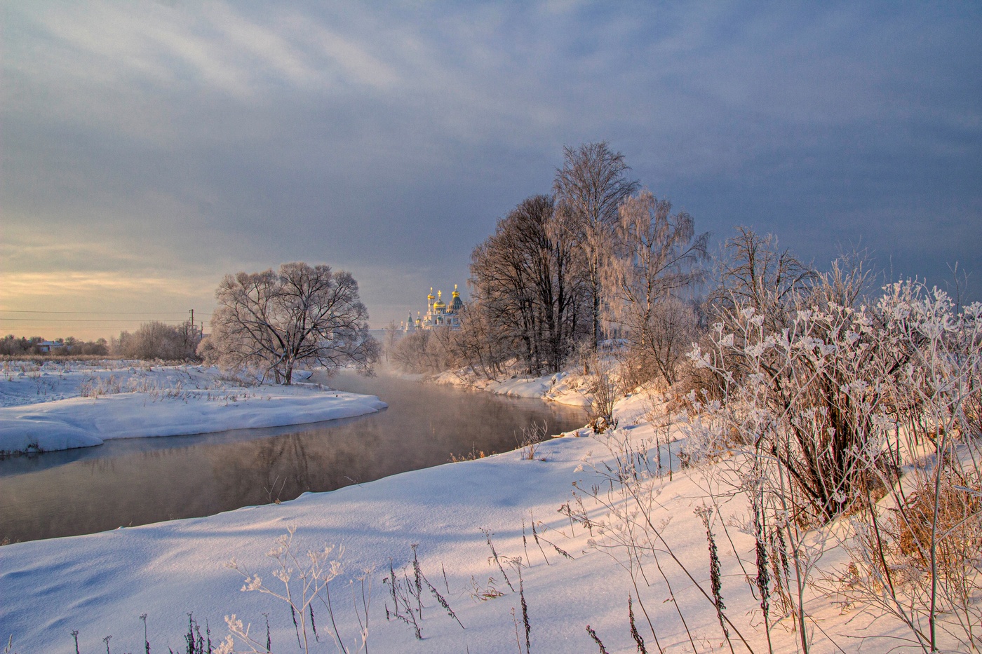 Морозный январь