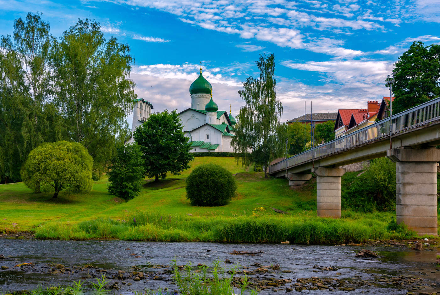 прогулки по Пскову