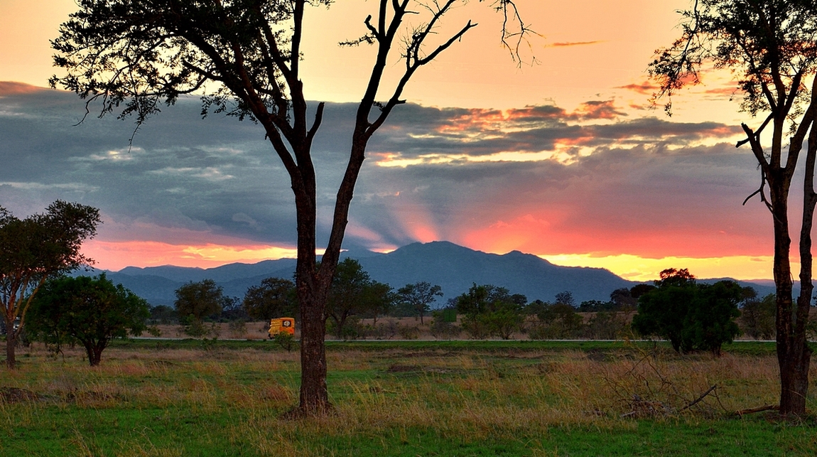 Зарево заката