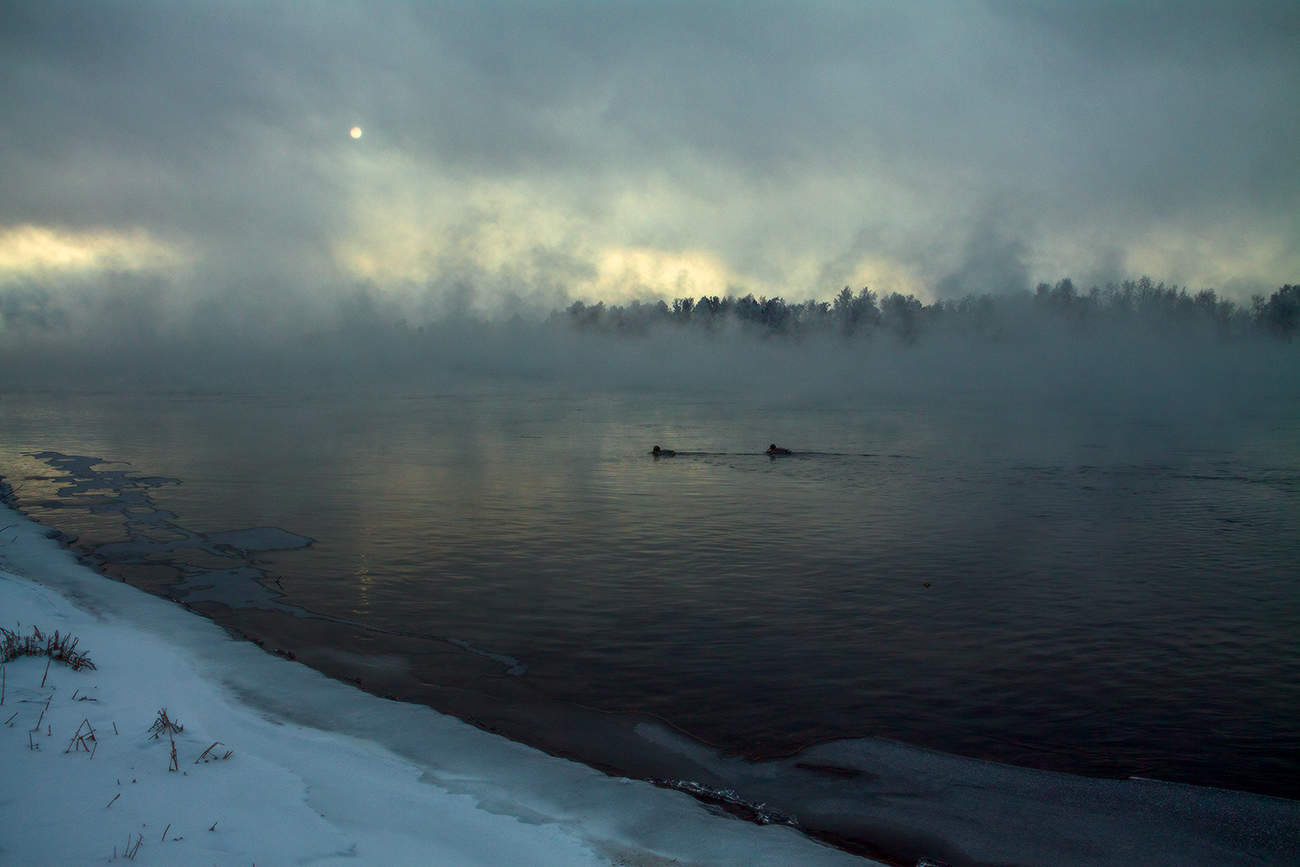 Ангара зимняя