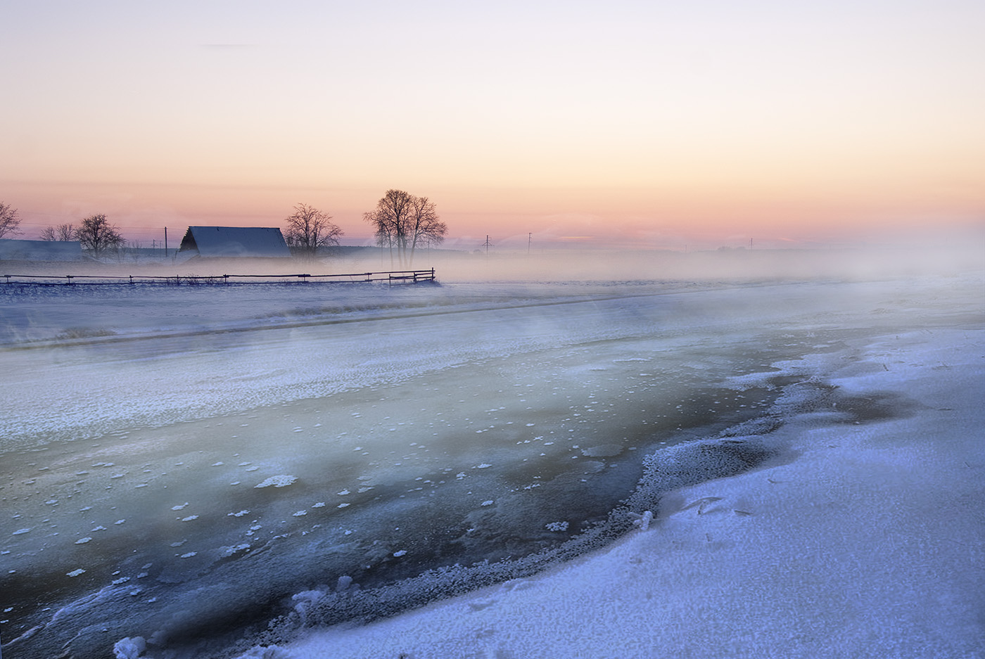 Вечер туманный