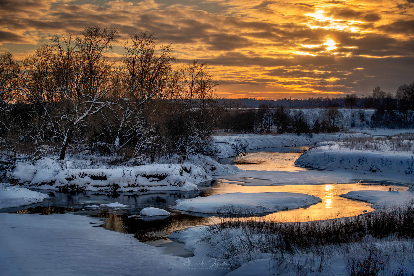 Зимняя река II