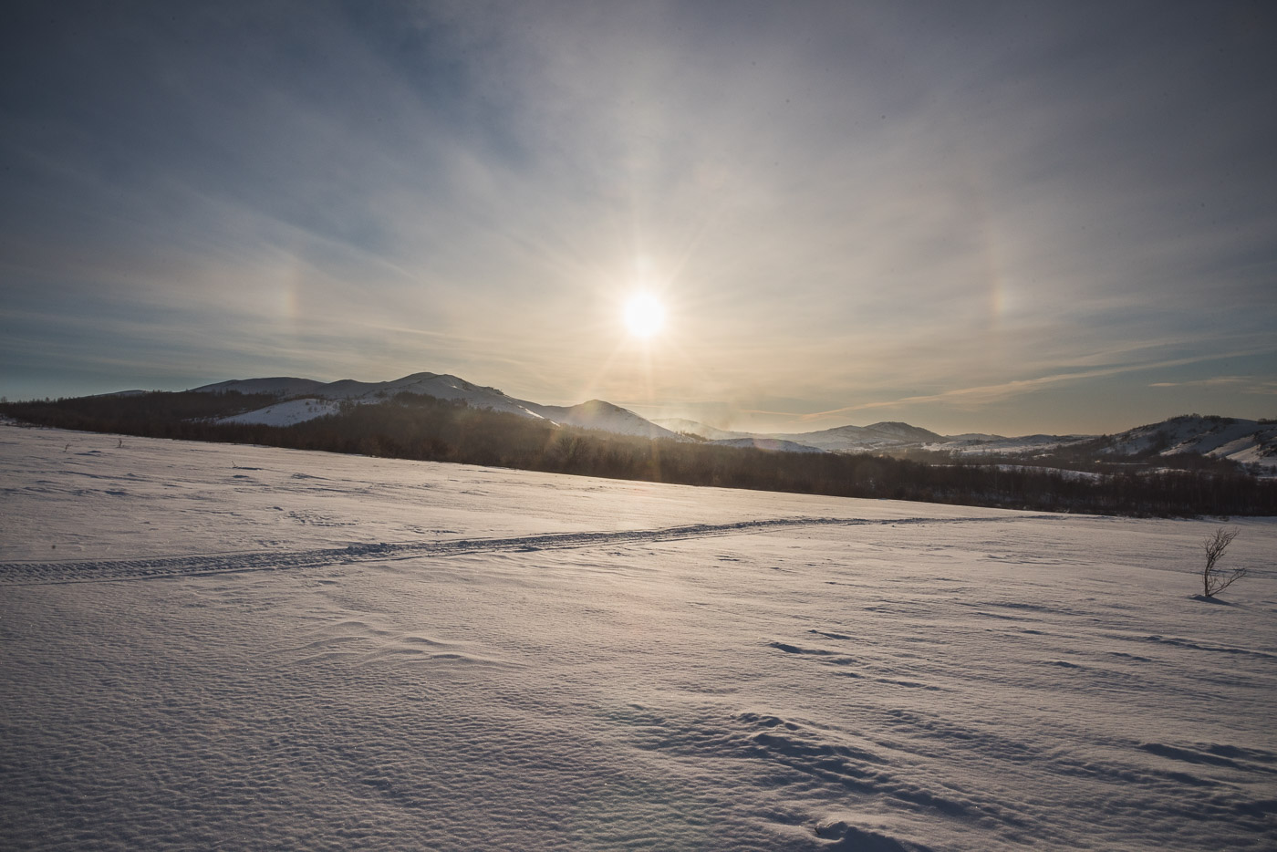 Солнце в "варежках"