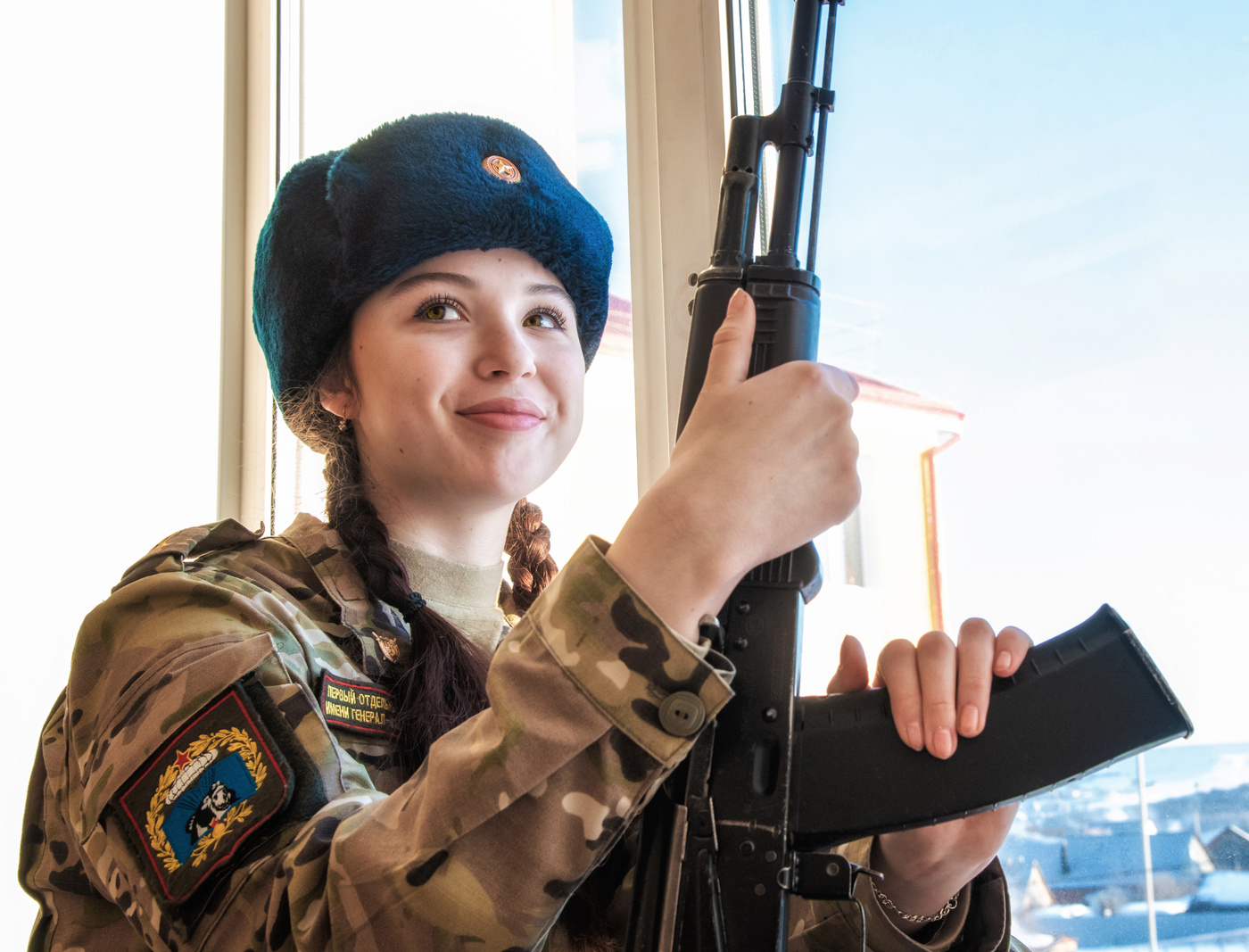 Кадет на перемене