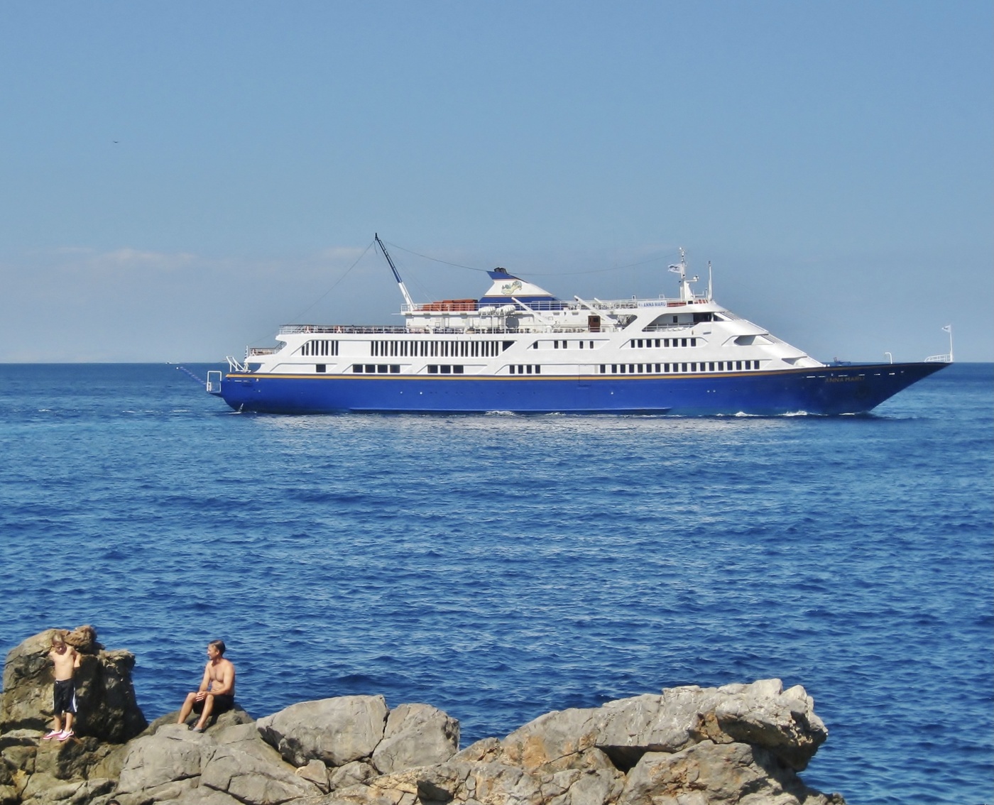 У берегов греческого острова