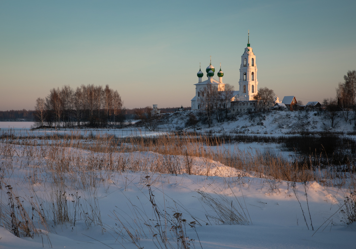 Последние лучи заката...