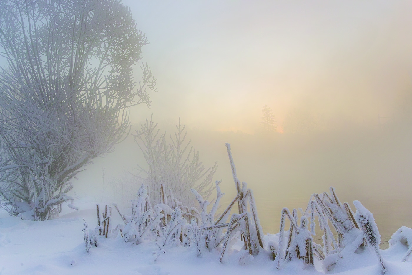 Прогулка в сильный мороз