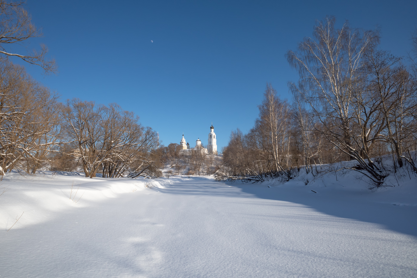 зимний день