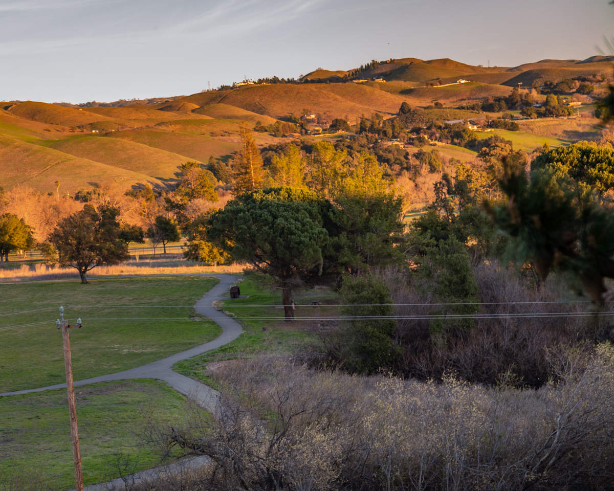 Вечерние холмы