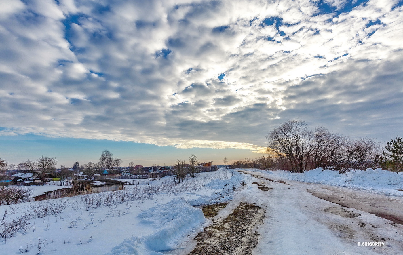 Следы Весны.