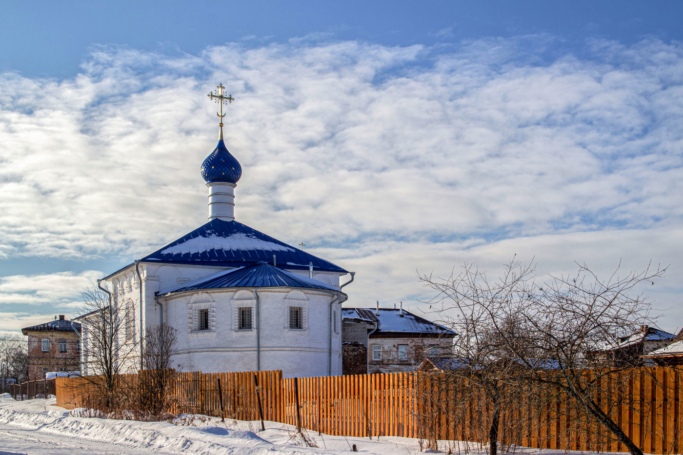 Петровский монастырь. Церковь Похвалы Божией Матери