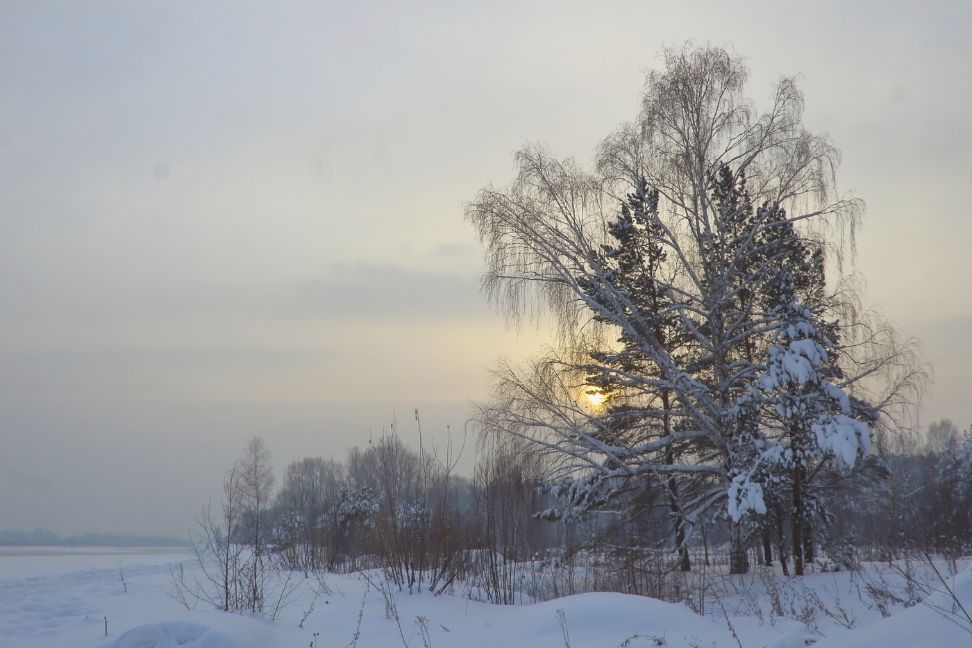 Нежный закат