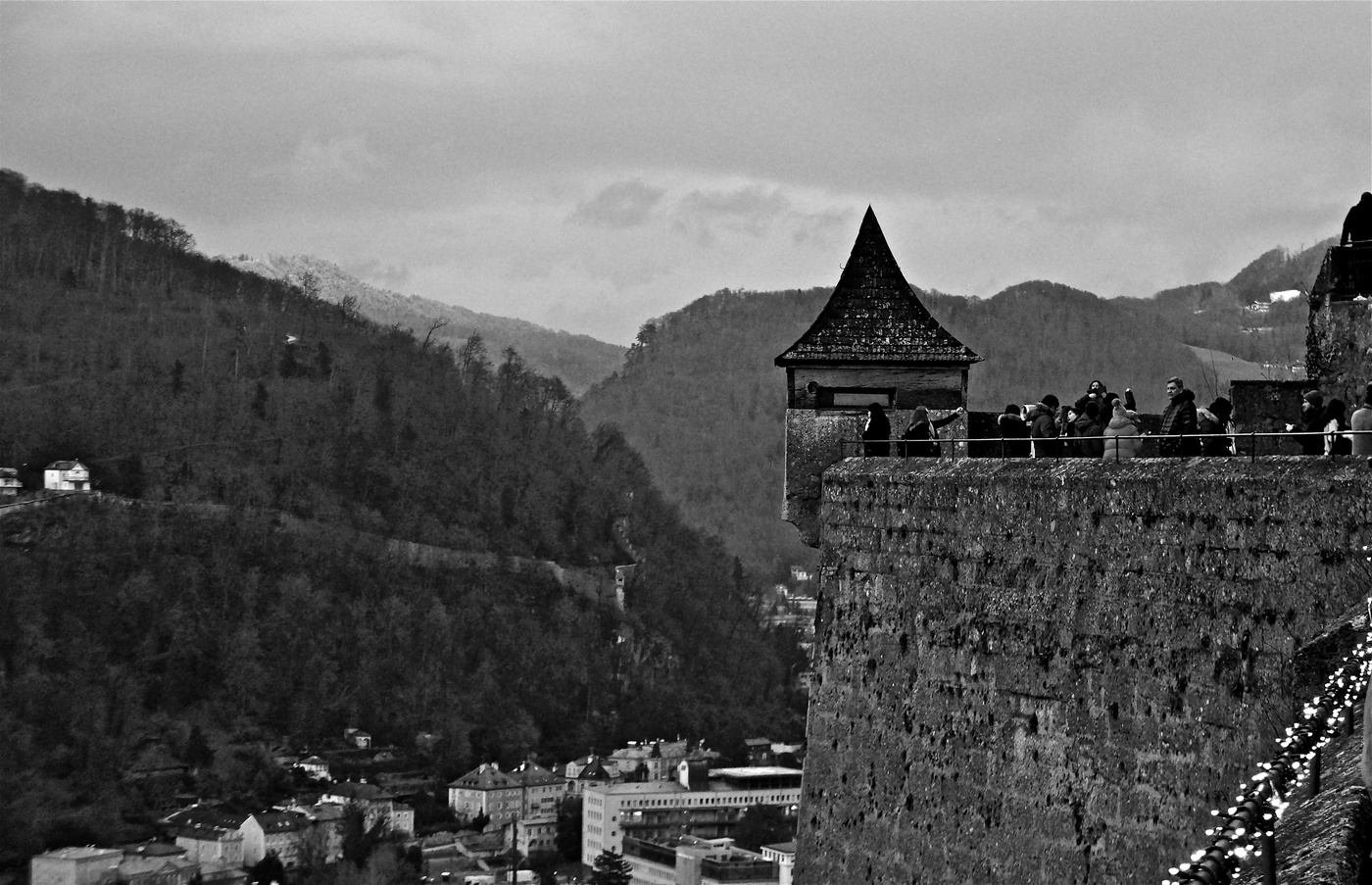 На смотровой площадке