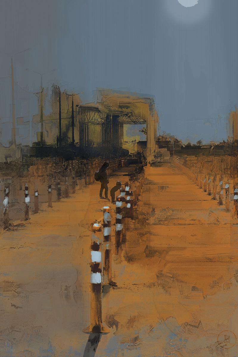 К парому. Керчь