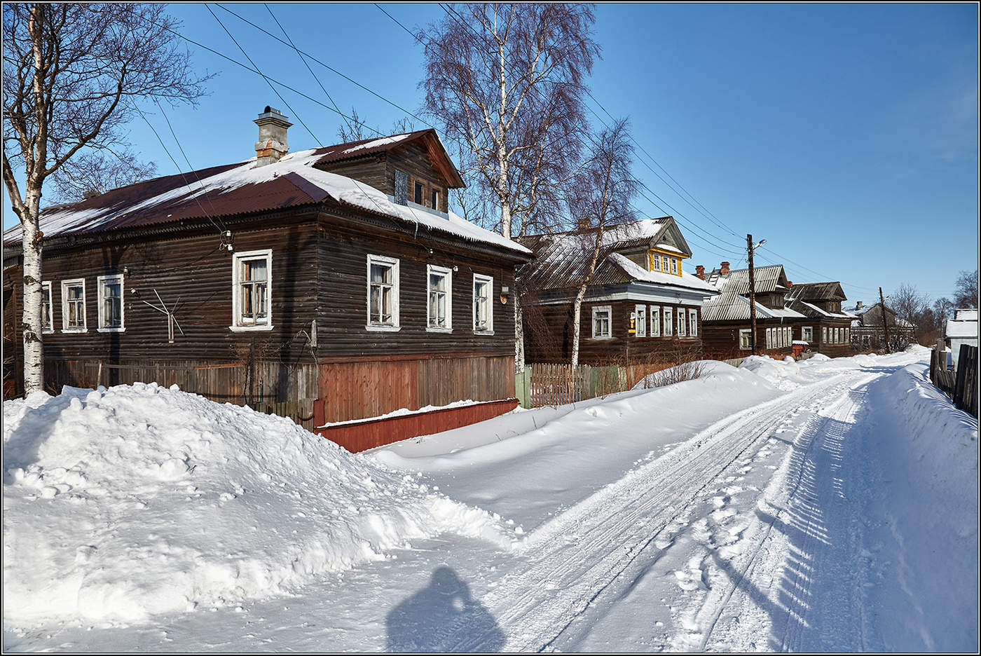 Зимний месяц март.