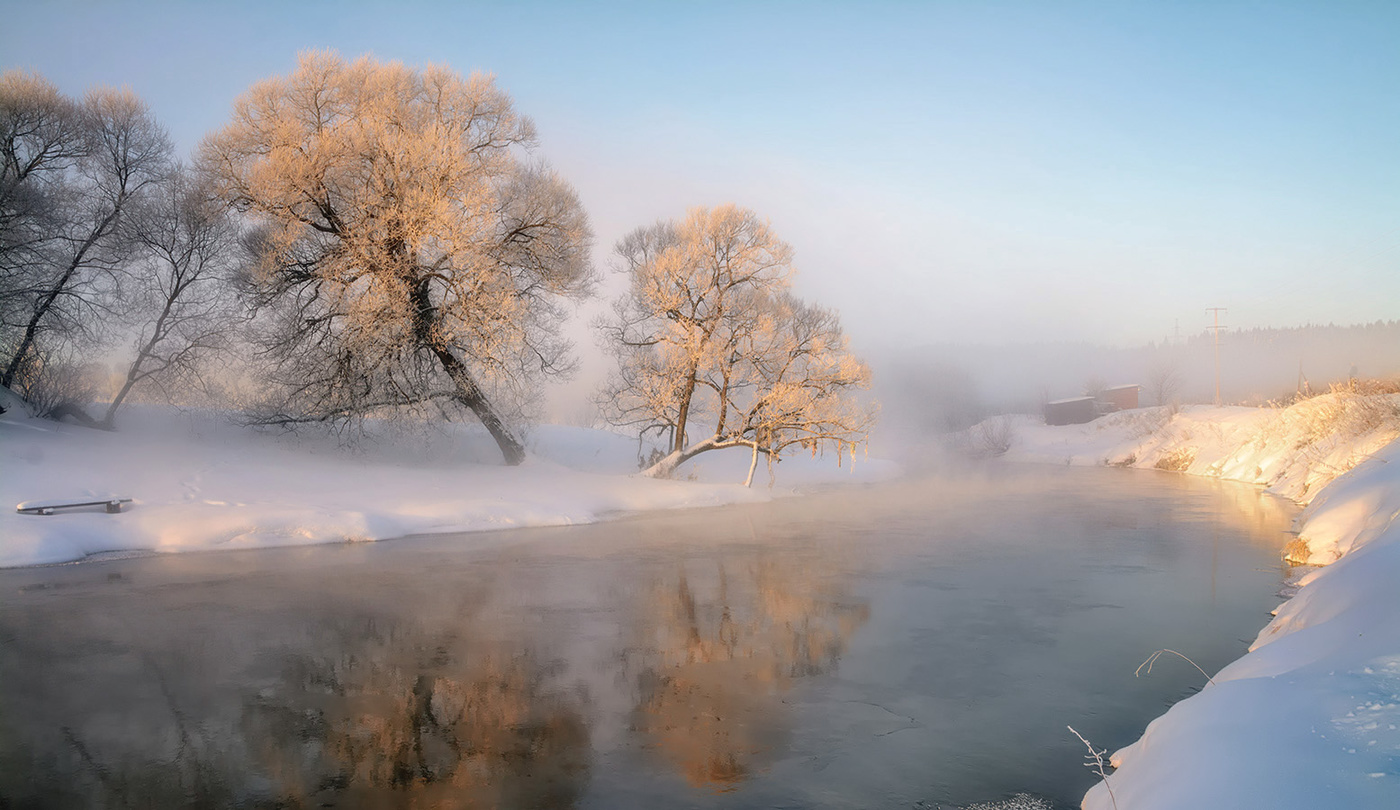 На берегу тихой реки...