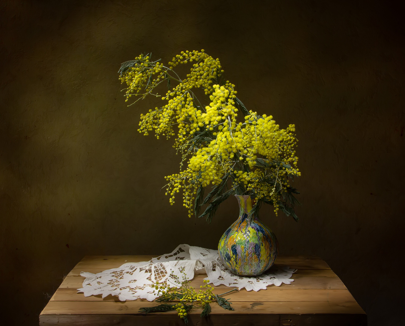 Мимозное настроение...