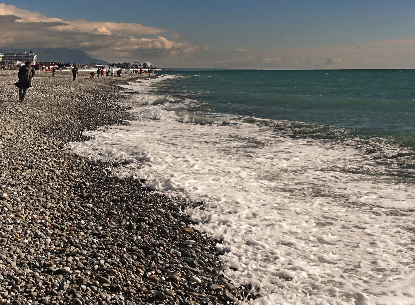 Зимнее море мое...