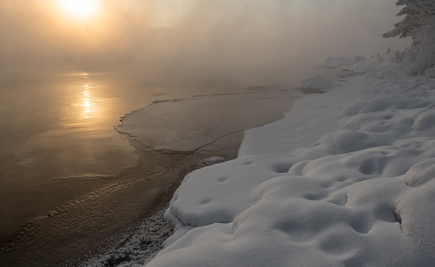 Вечерний берег.