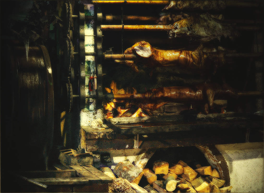 Грех обжорства...