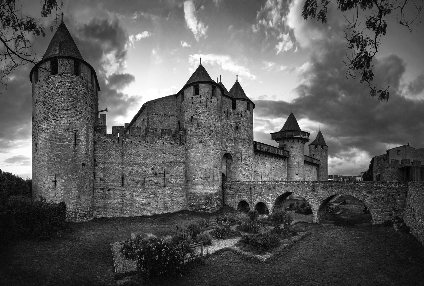 У стен Каркасона...