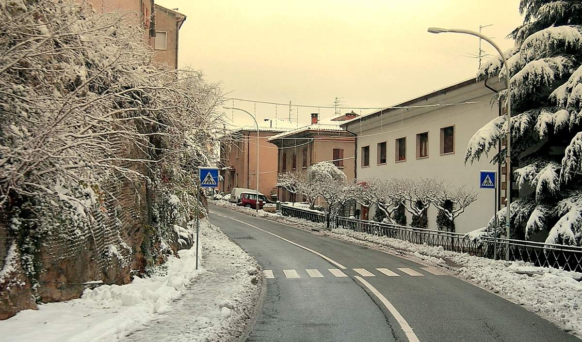 По зимним улочкам Сан-Марино