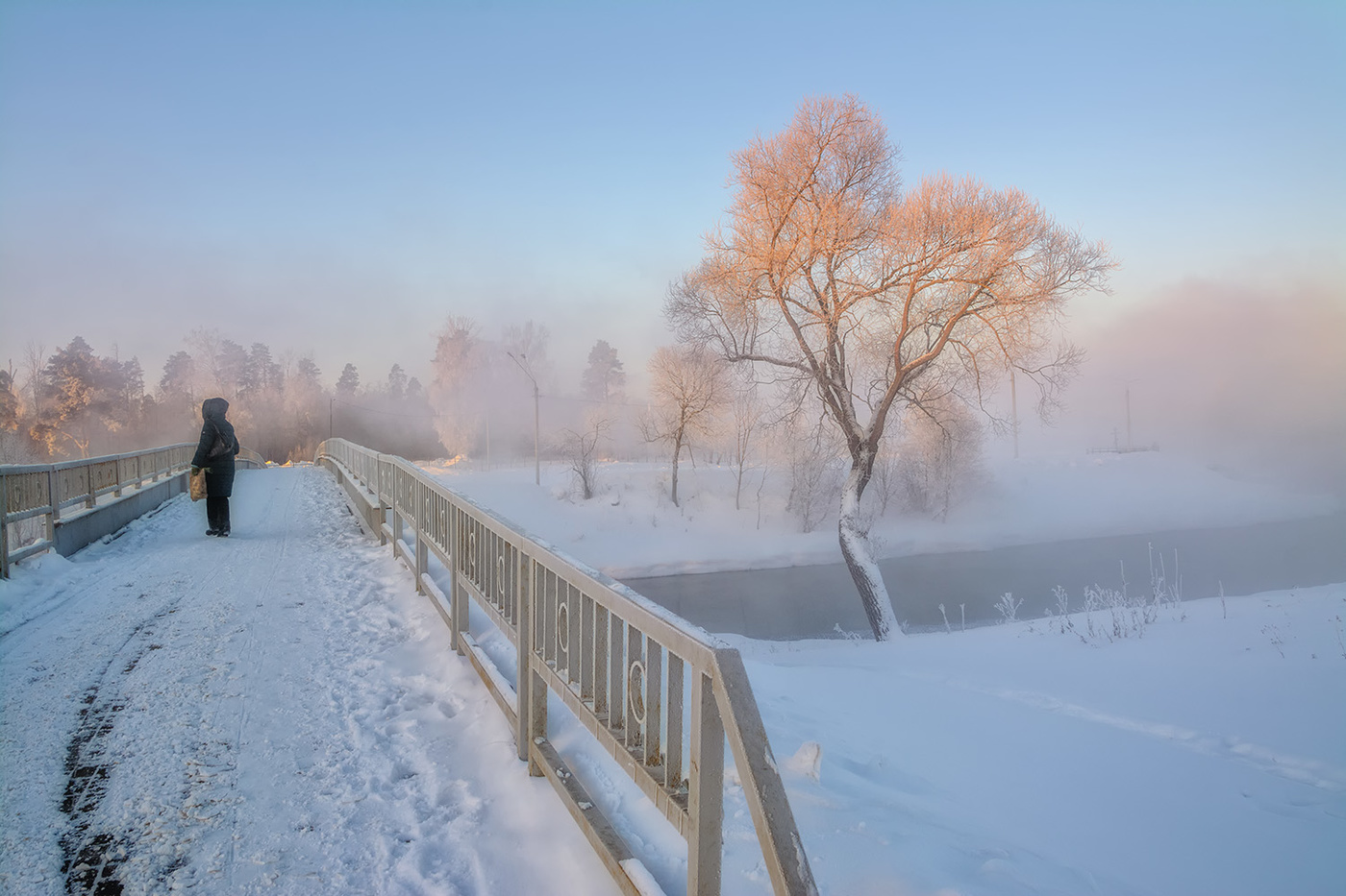Встречая рассвет.
