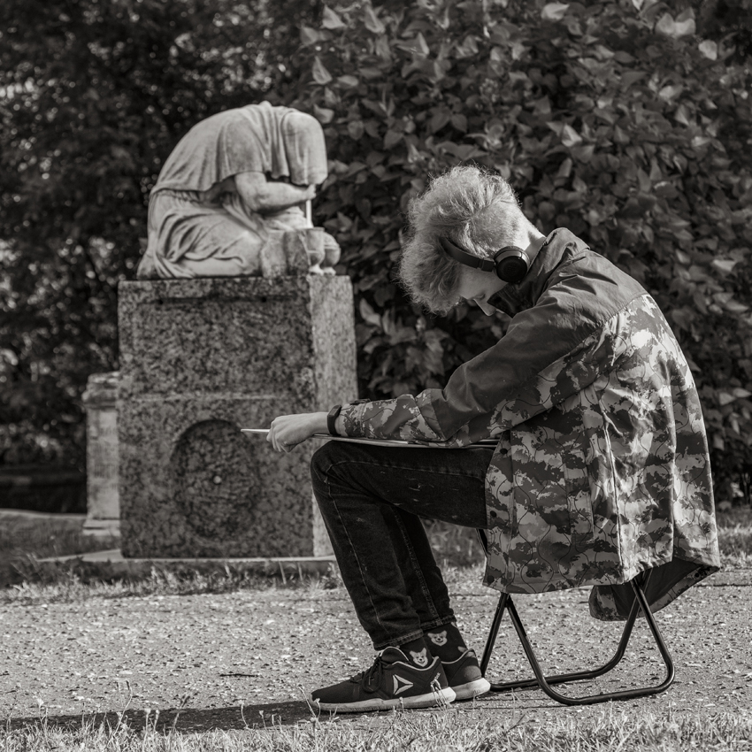 Эскиз на пленэре