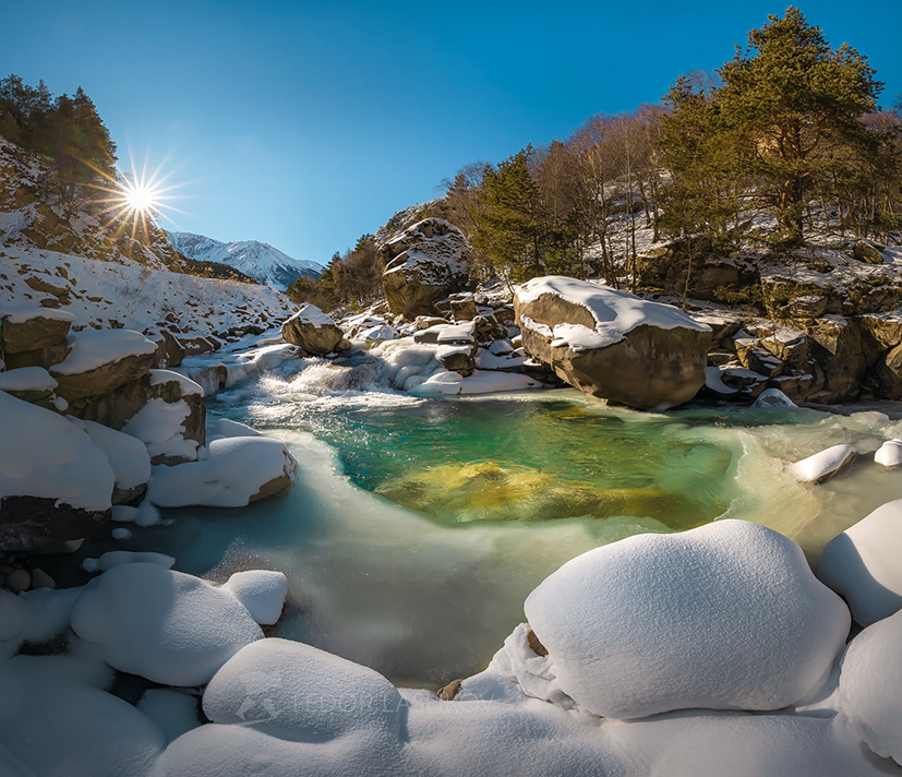 Изумруд горной реки