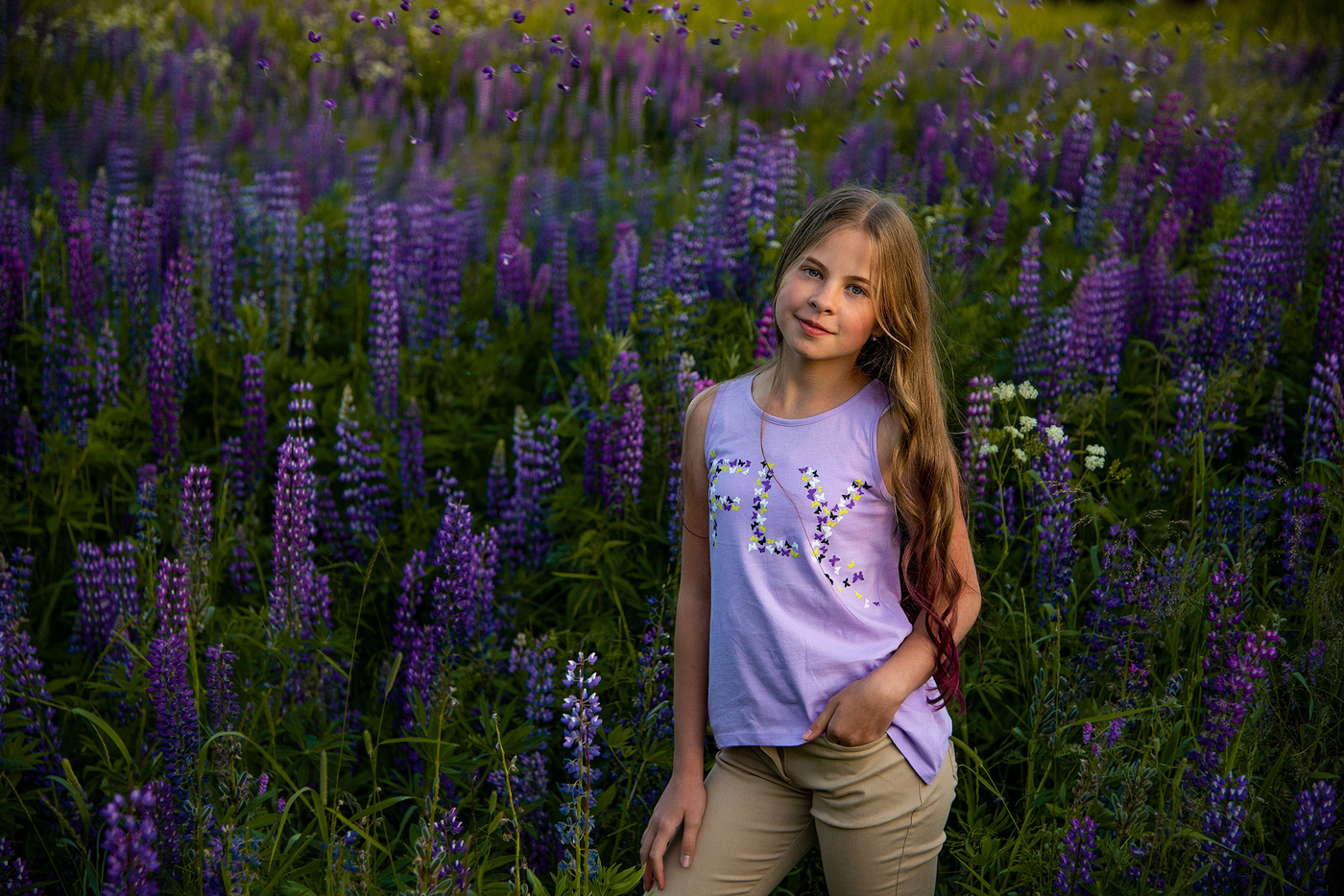 Люпиновый дождь