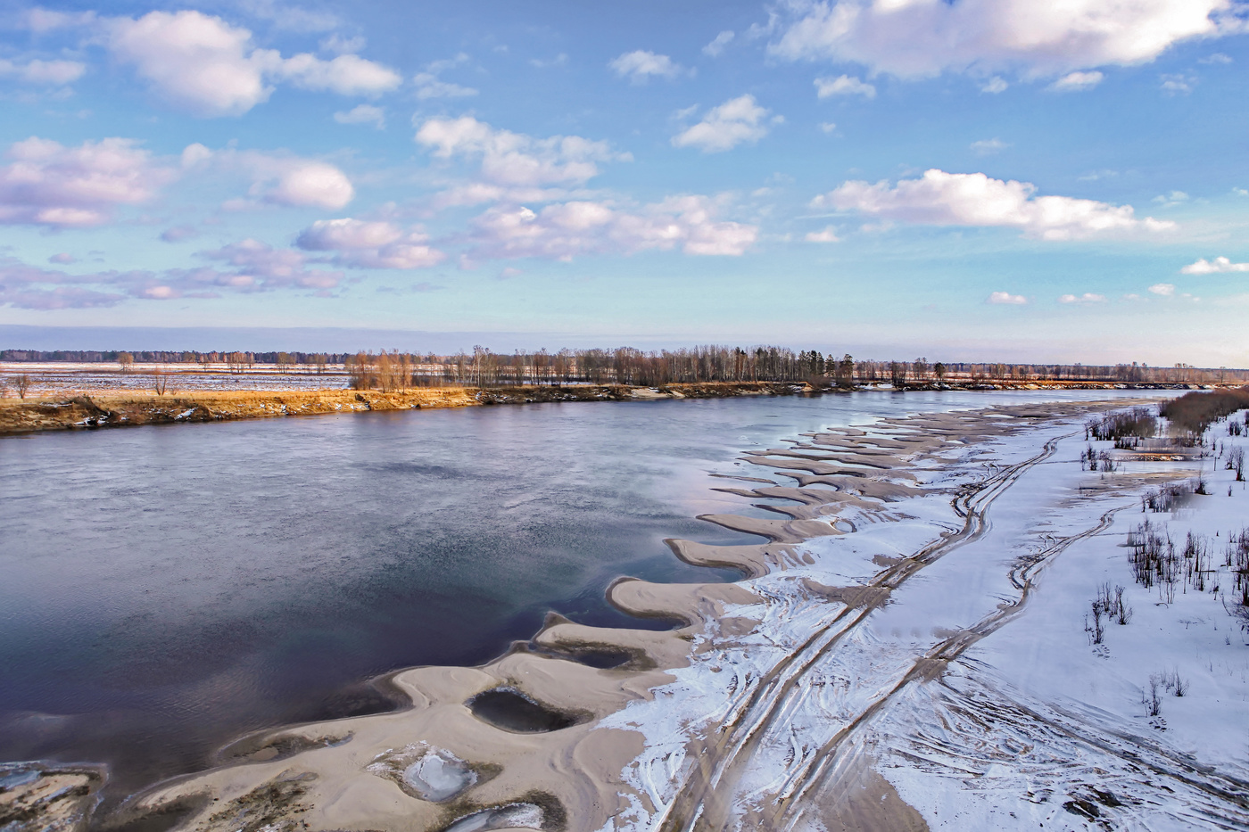 Рисунки на воде