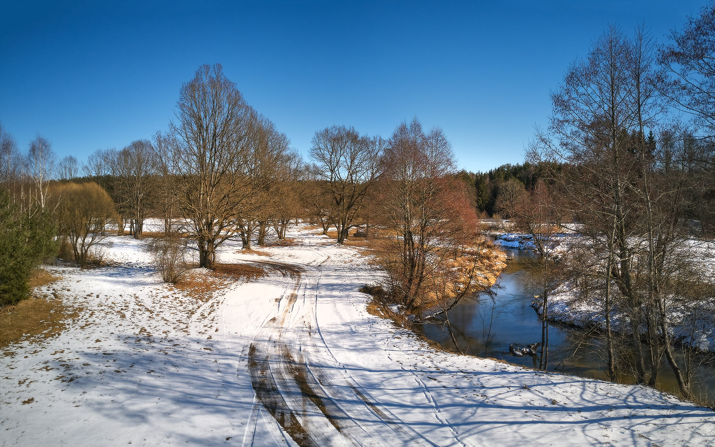 Снежный Март на Ислочи