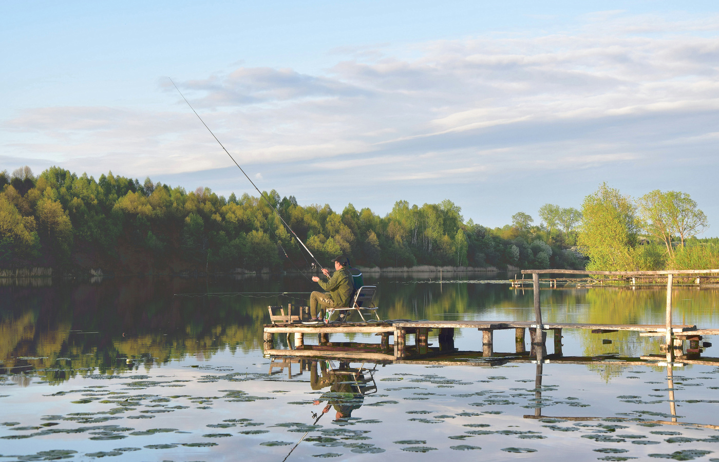 Майским вечером...