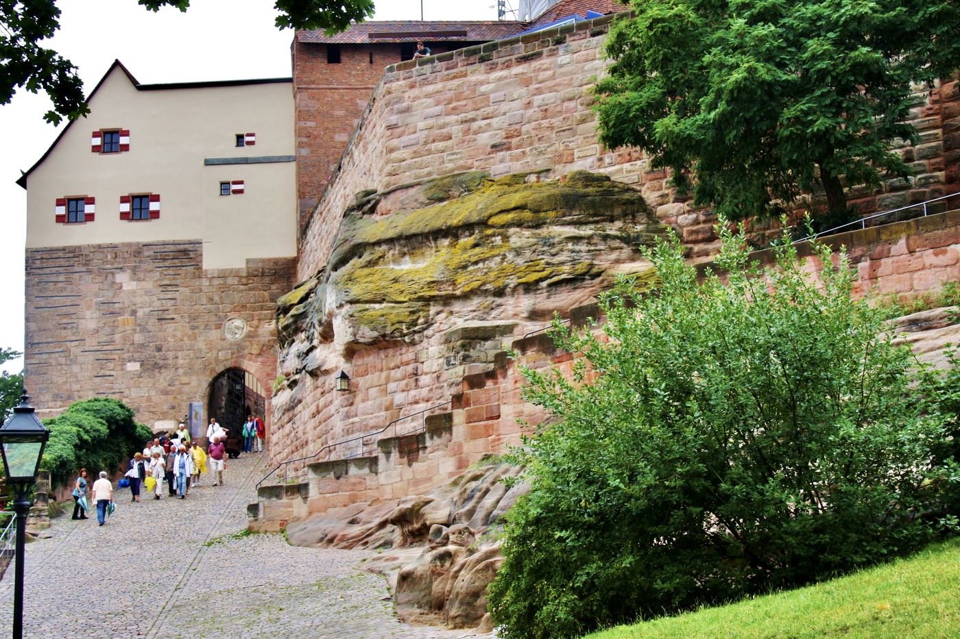 Древние стены Нюрнберга