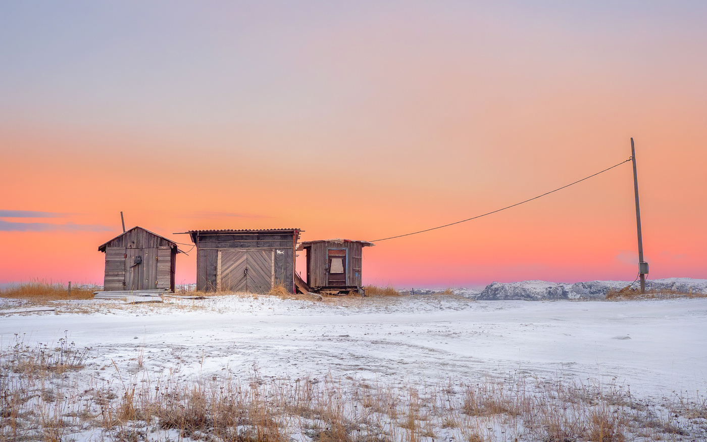Териберский зимний минимализм.