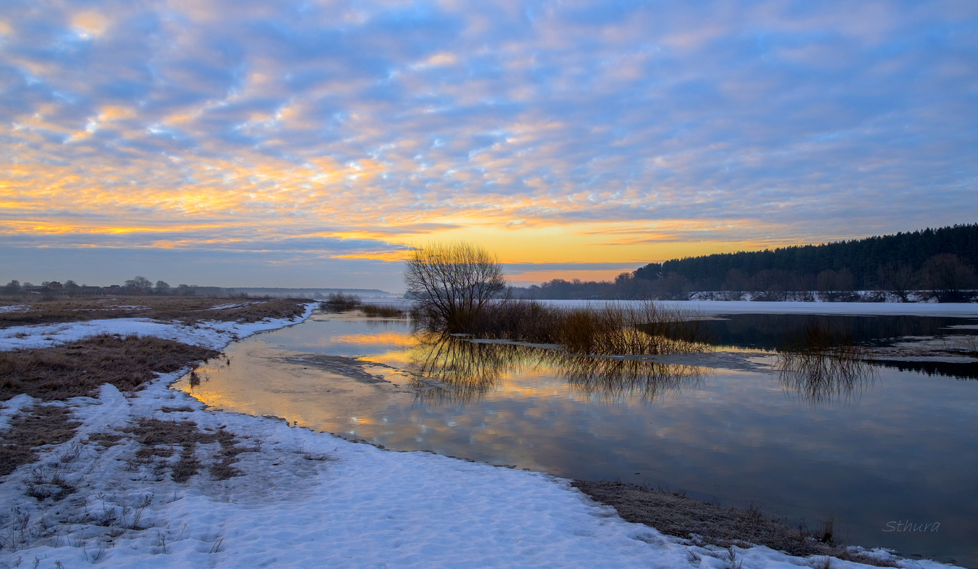 Весна на озере Исток.