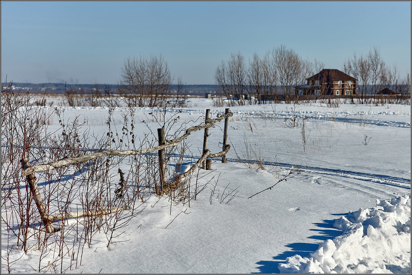 Мартовский минимализм.