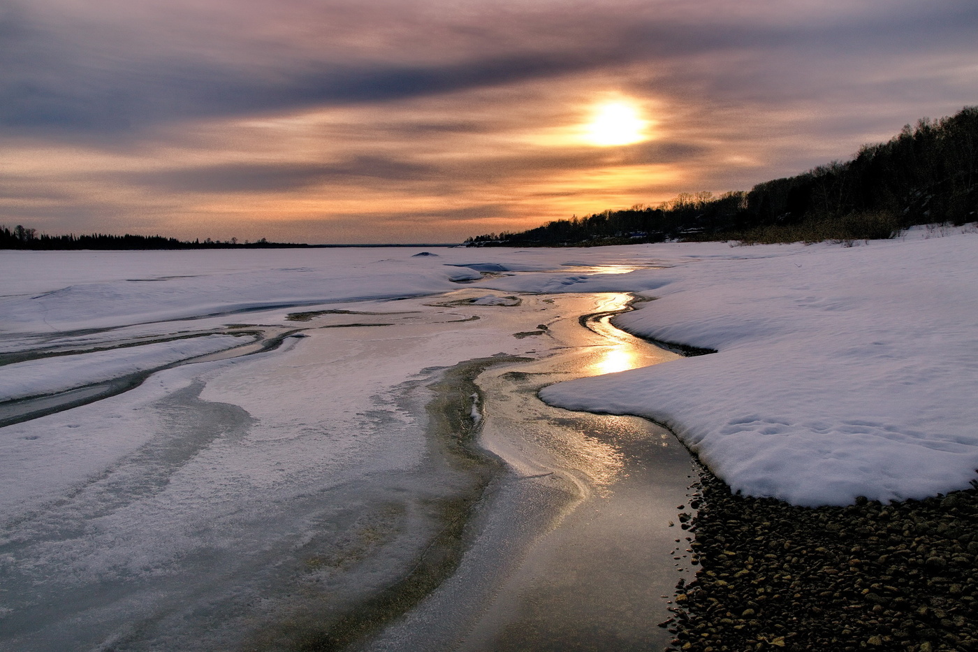 Вечер на Томи.