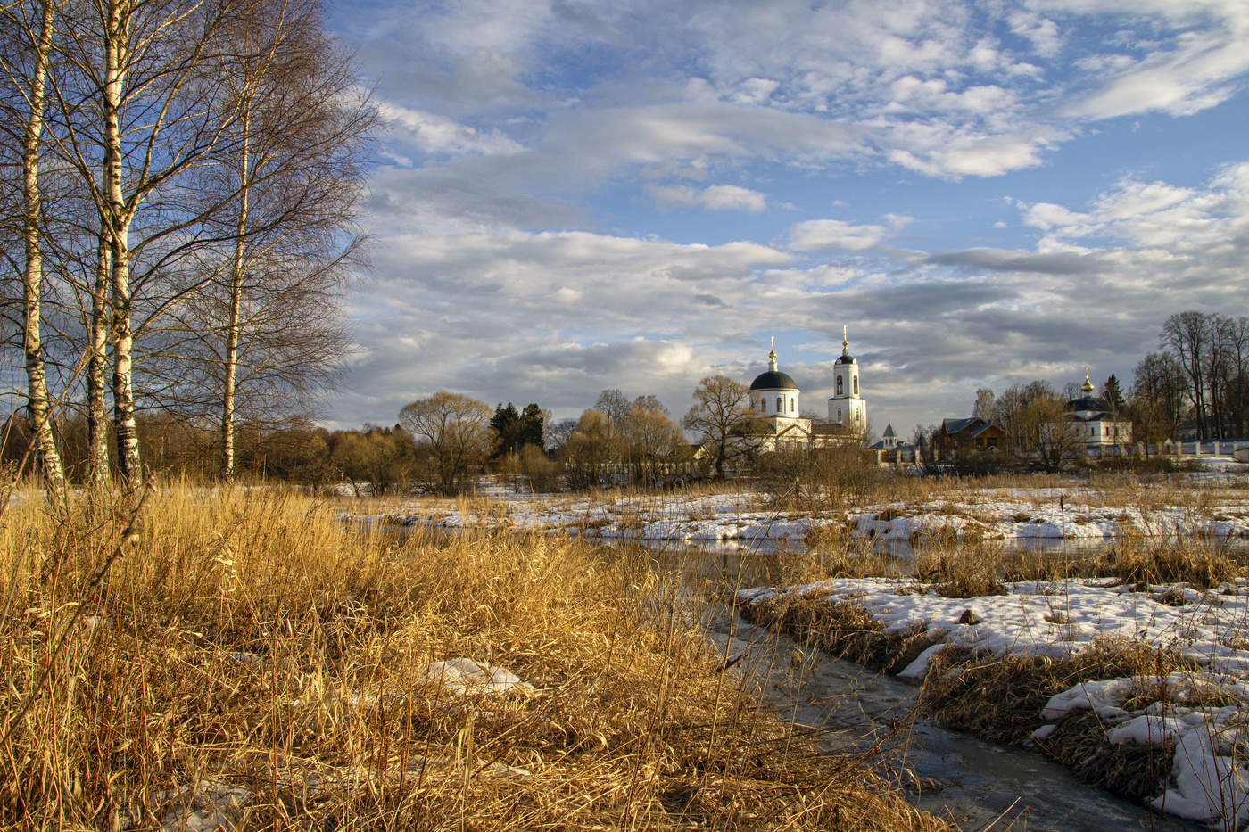 Весна, апрель