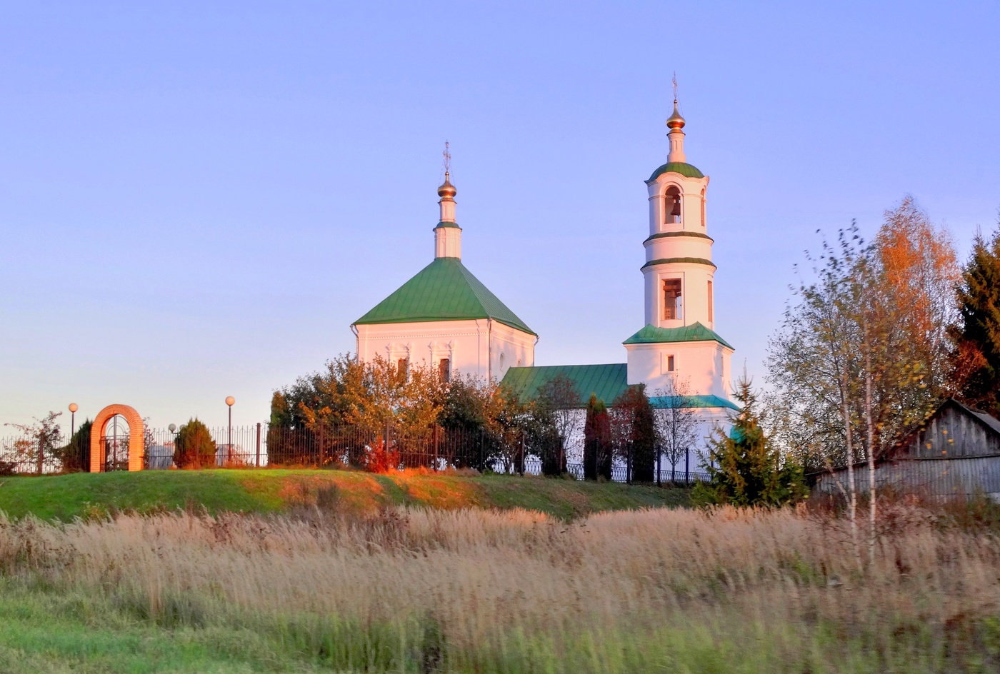 Храм в Орловском Полесье