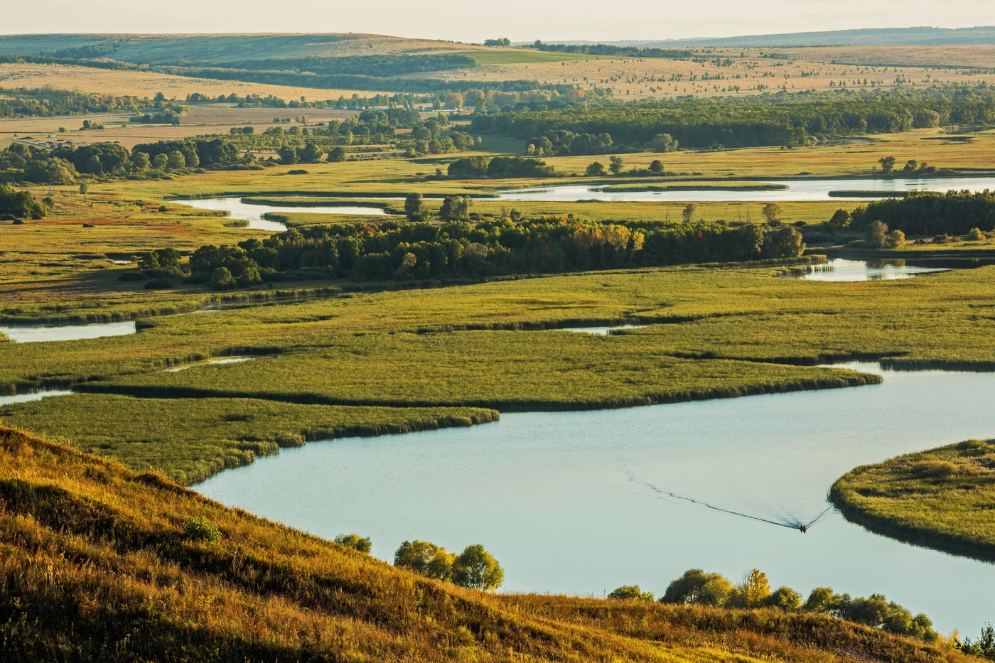 Дельта реки Свияга