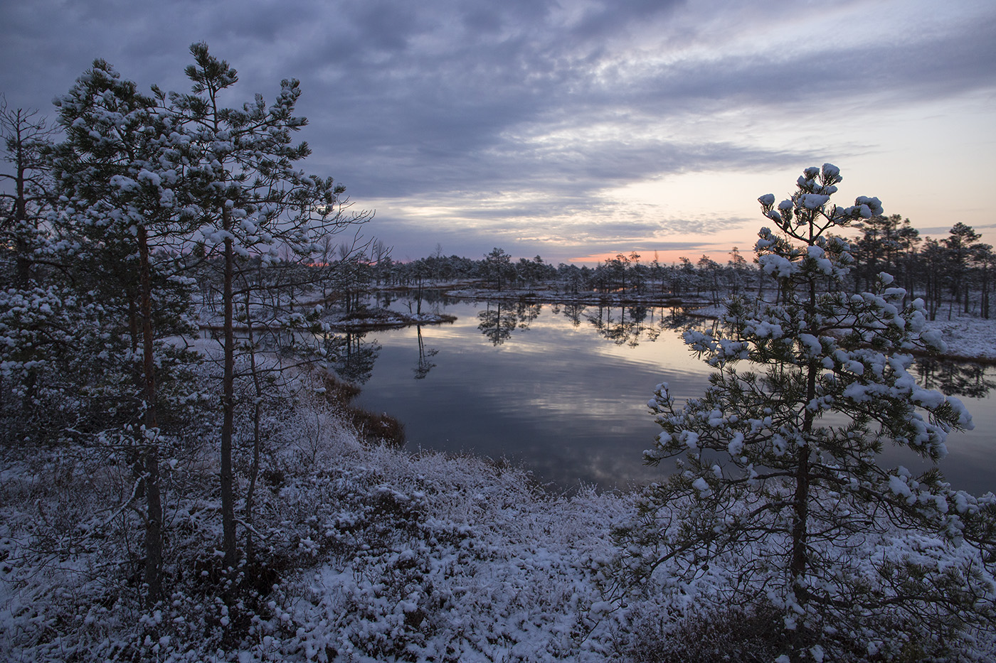 Поздний снег
