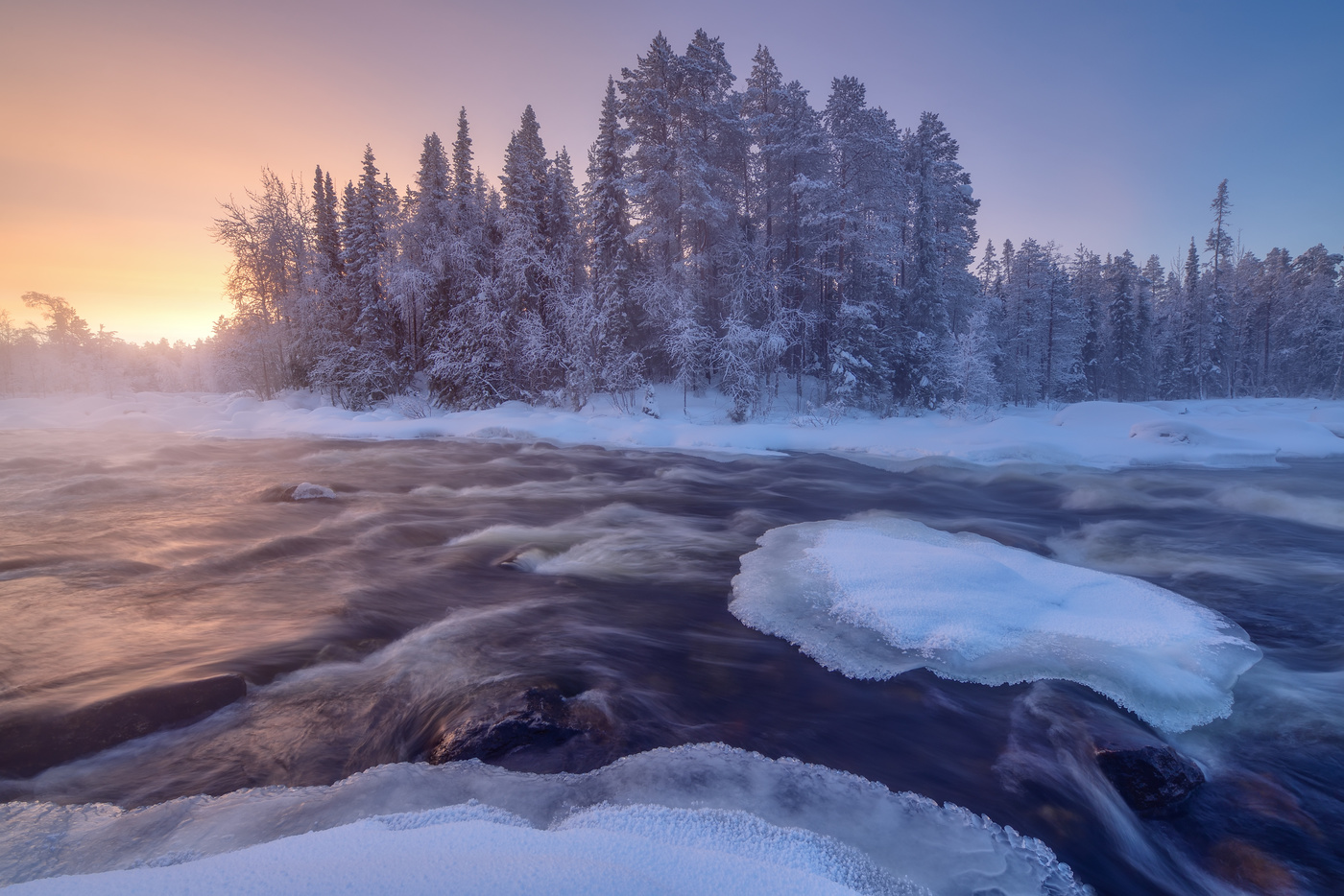 Утро на Колвице...