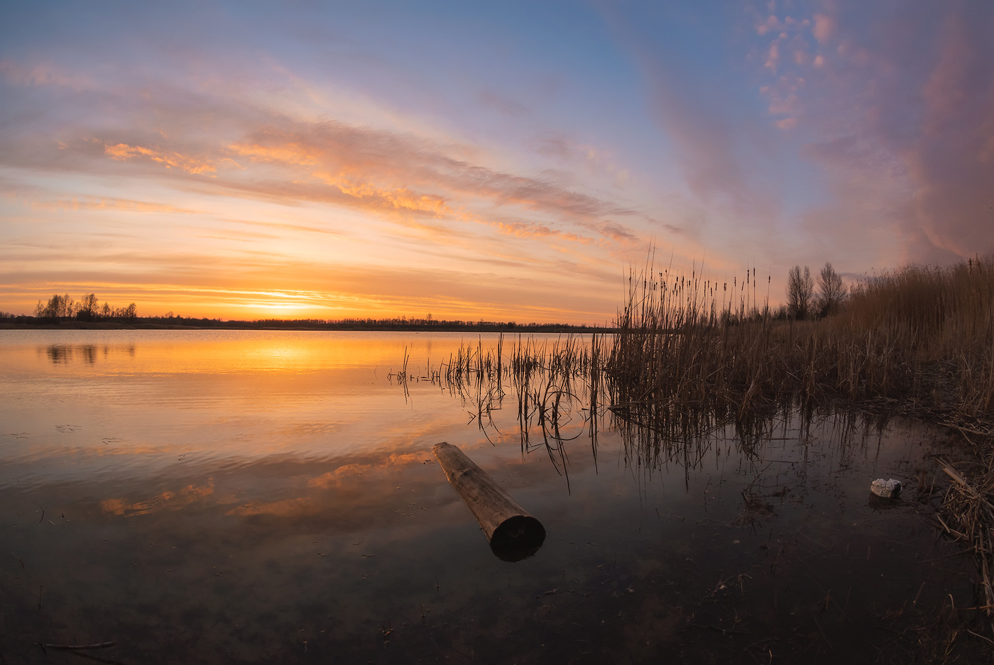 Свет закатного солнца