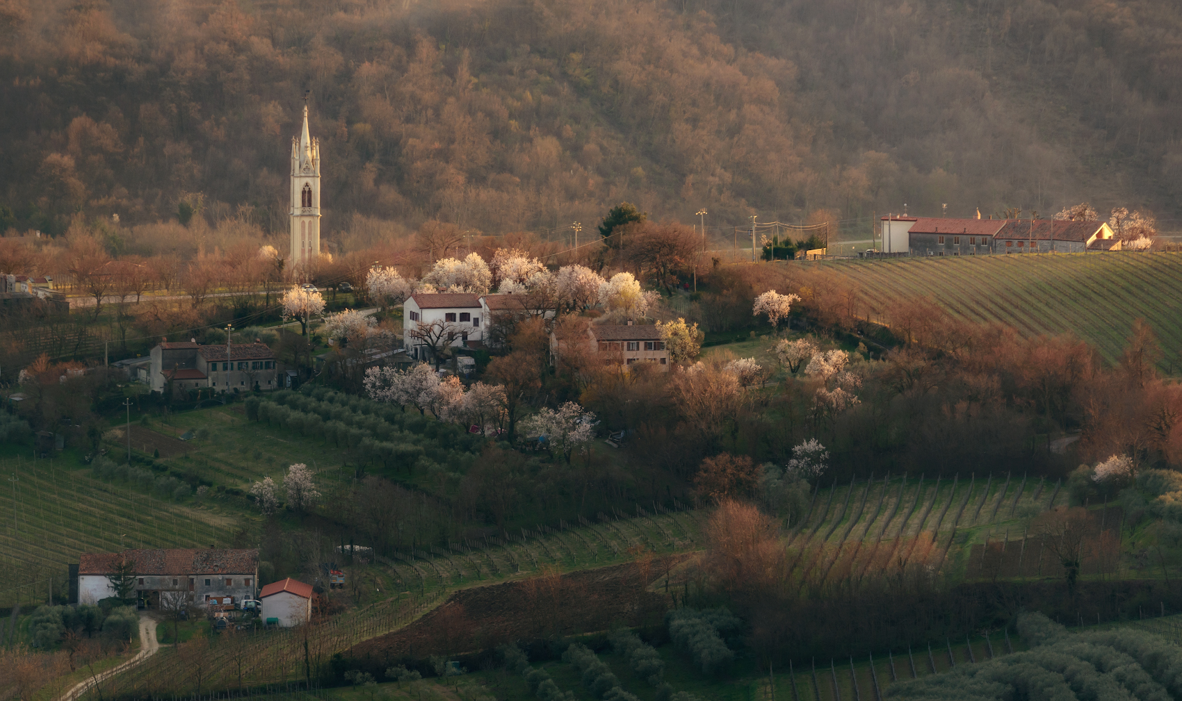 В деревне весна...
