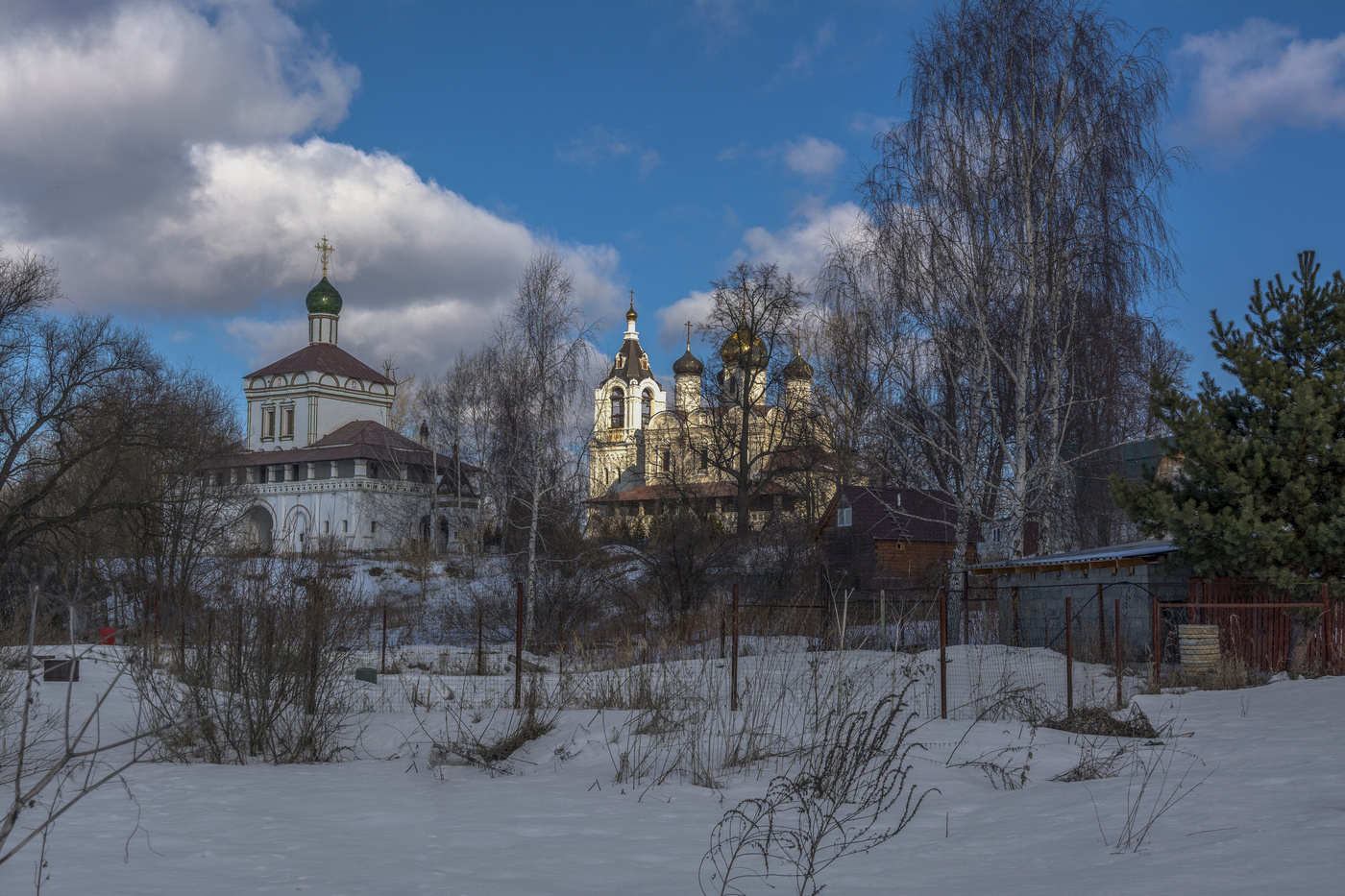 сквозь облака...