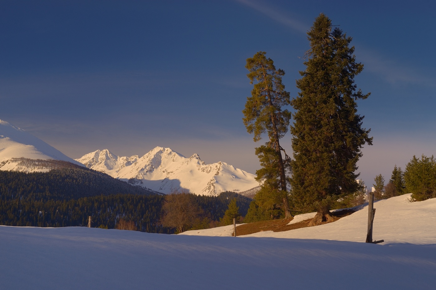Утро в горах