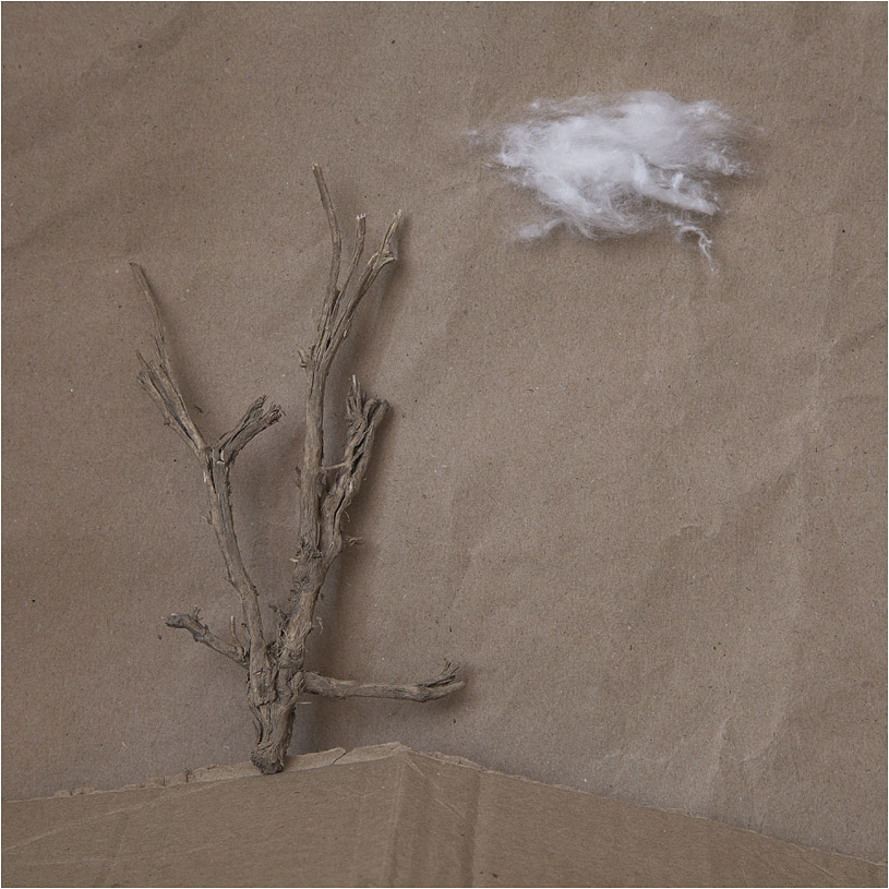 Пейзаж с облаком.