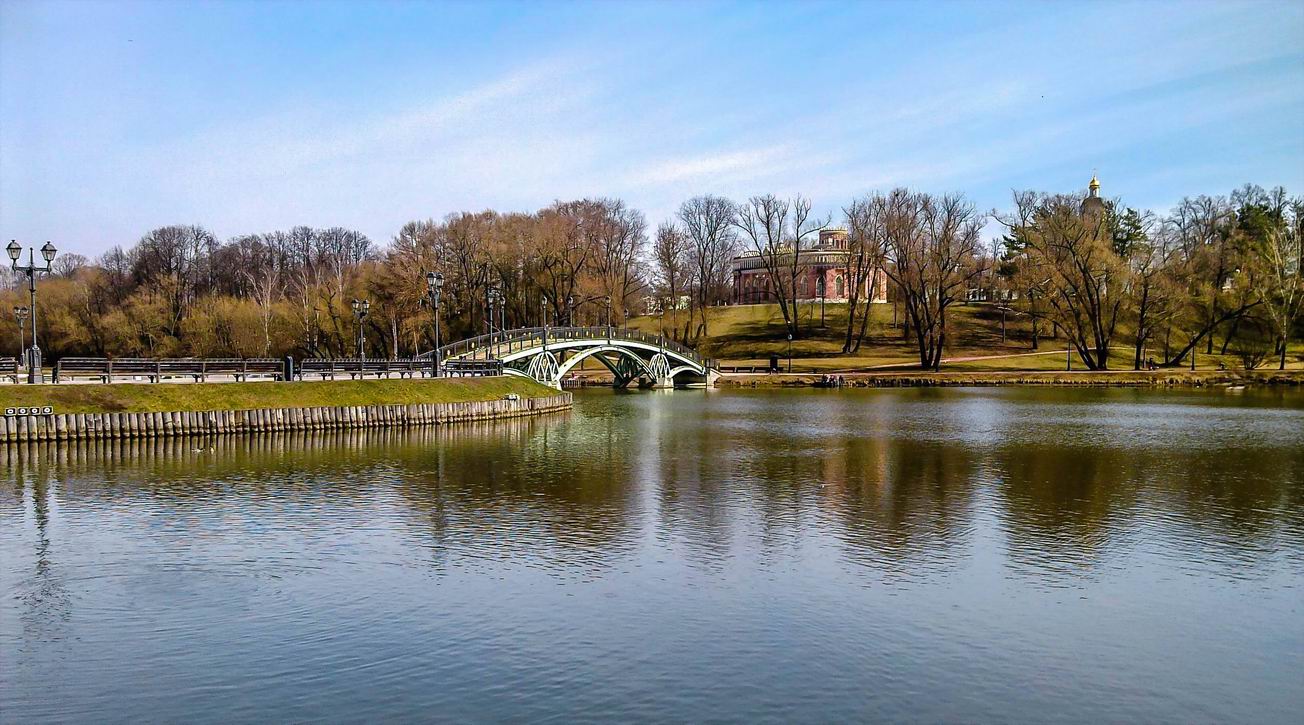 Царицыно после субботника.